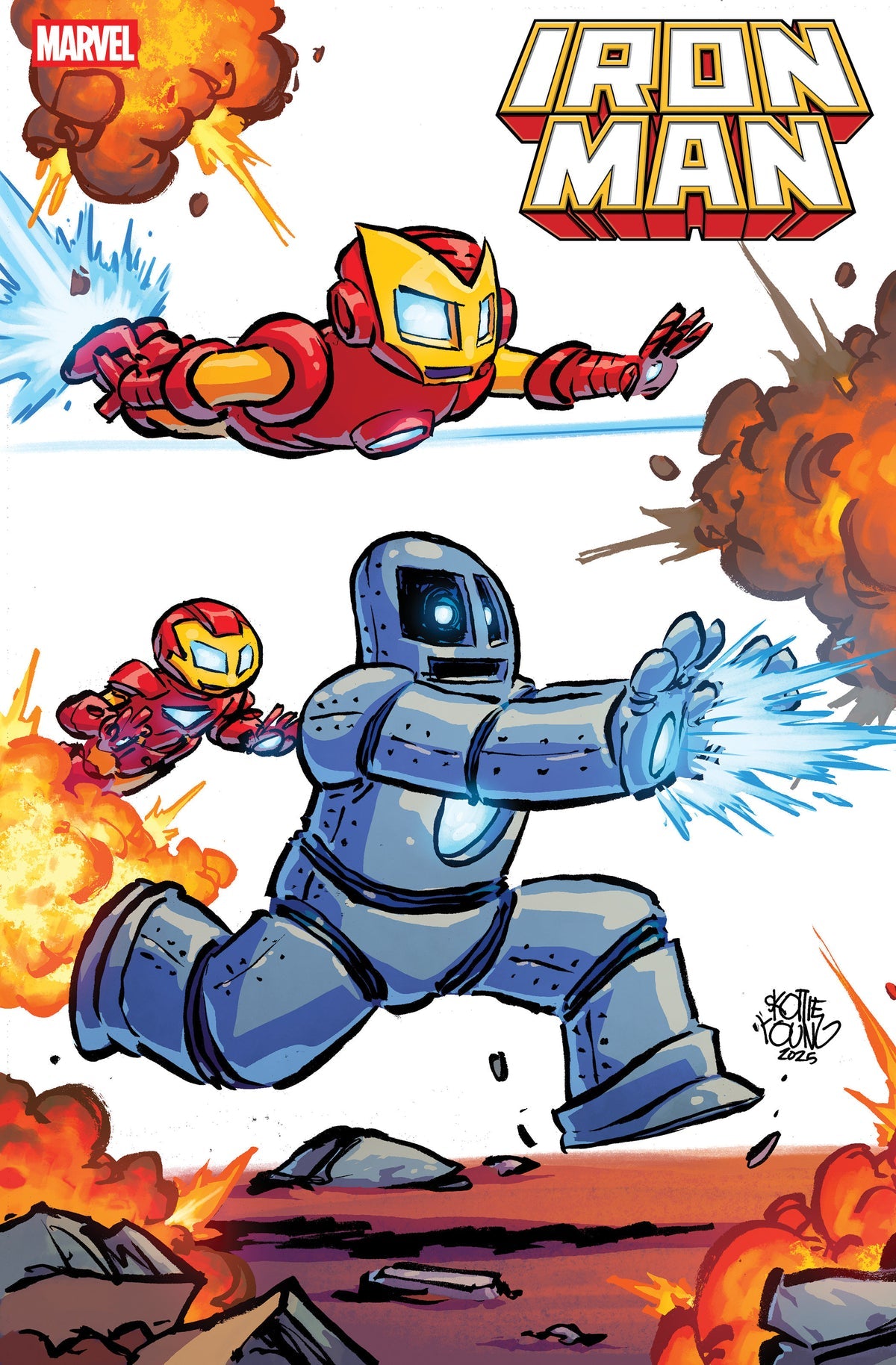 Iron Man #1 (Skottie Young Connecting Variant)