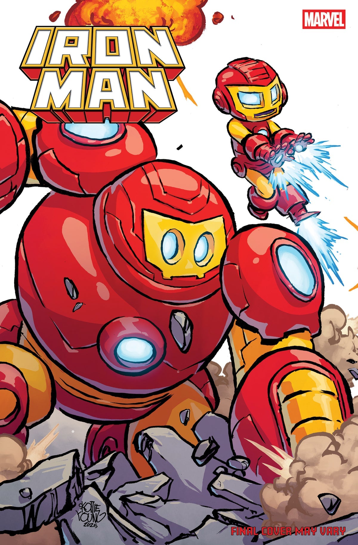 Iron Man #3 (Skottie Young Connecting Variant)