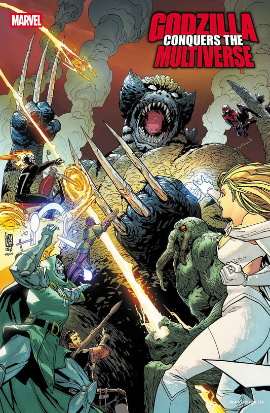 Godzilla Conquers the Multiverse #1 (Giuseppe Camuncoli Variant)