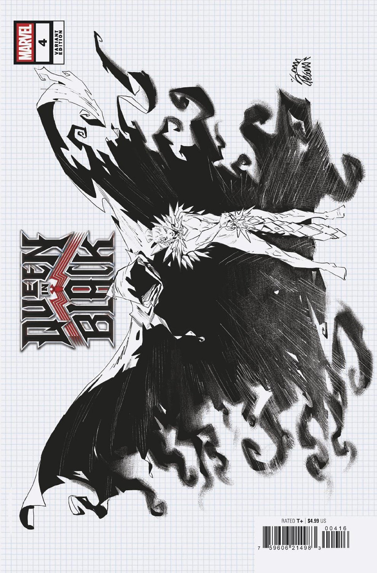 Queen in Black #4 1:10 Ryan Stegman Design Variant