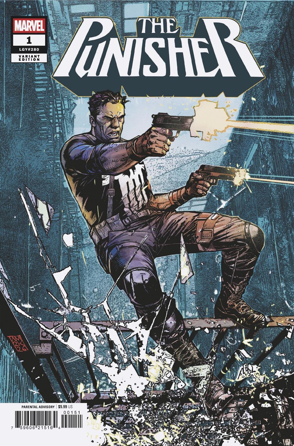 Punisher #1 (Alex Maleev Variant)
