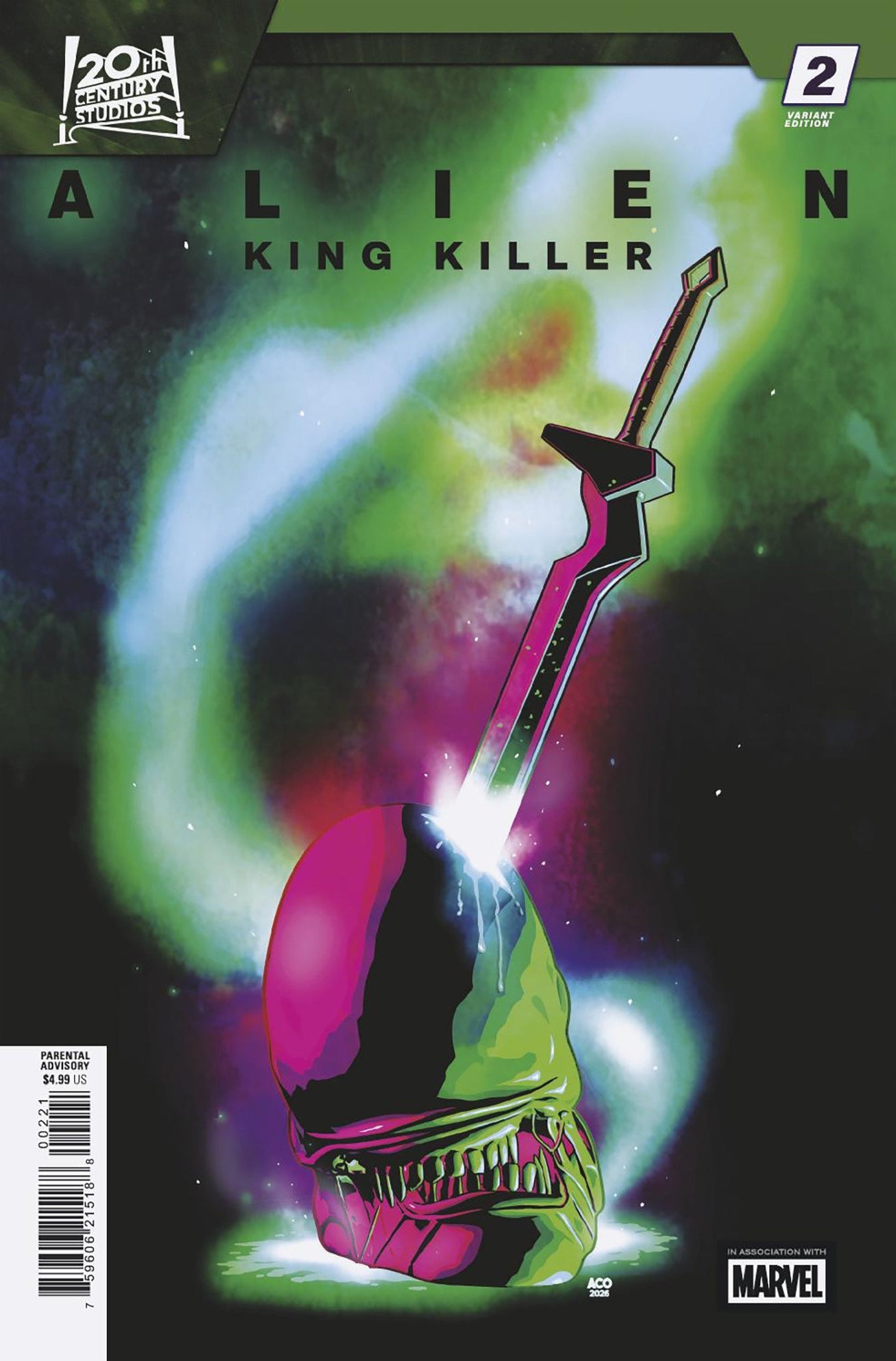 Alien: King Killer #2 (ACO Variant)