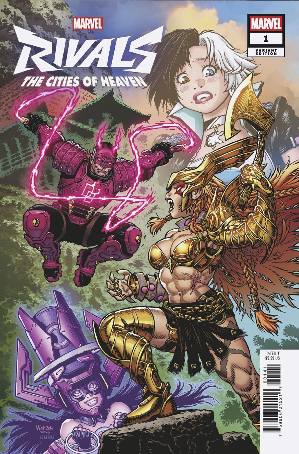Marvel Rivals: The Cities of Heaven #1 (Adam Warren Variant)