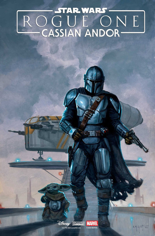Star Wars: Rogue One - Cassian Andor #1 (Erik M. Gist Mandalorian & Grogu Variant)