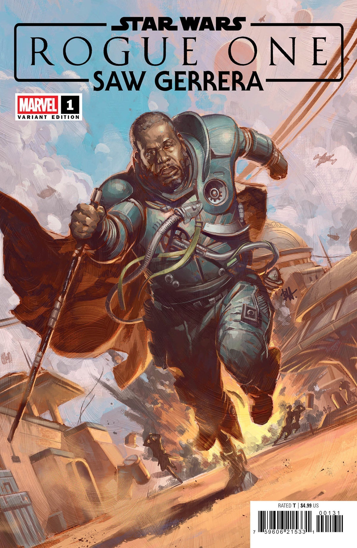 Star Wars: Rogue One – Saw Gerrera #1 (Ben Harvey Variant)