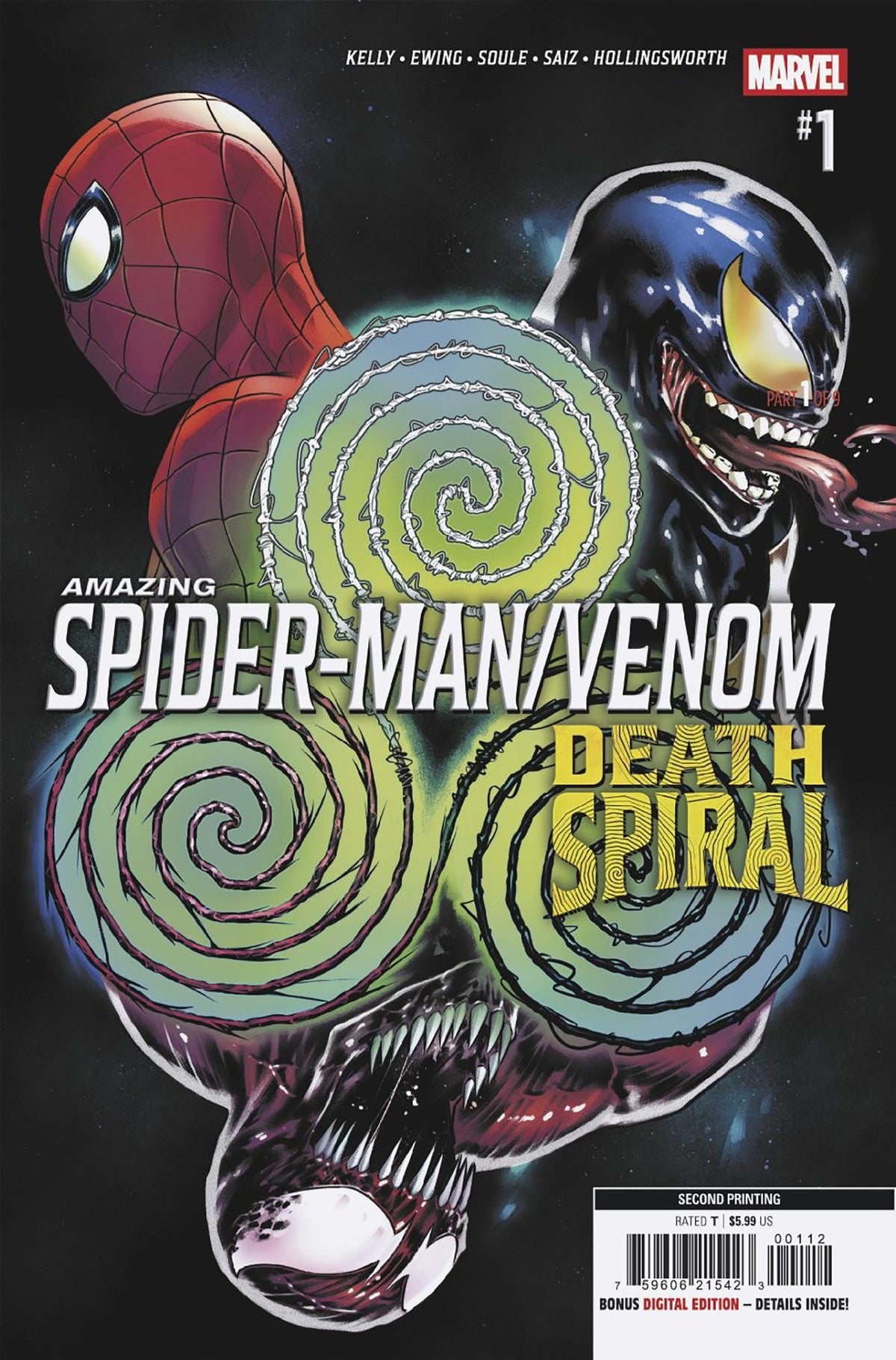 Amazing Spider-Man / Venom: Death Spiral #1 (2nd Printing)
