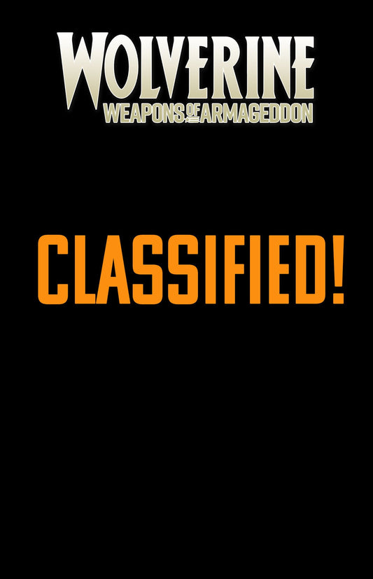 Wolverine: Weapons of Armageddon #3 (Michele Bandini Foreshadow Variant)