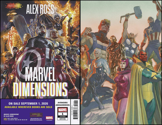 Avengers: Armageddon #1 (Alex Ross Marvel Dimensions Virgin Variant)