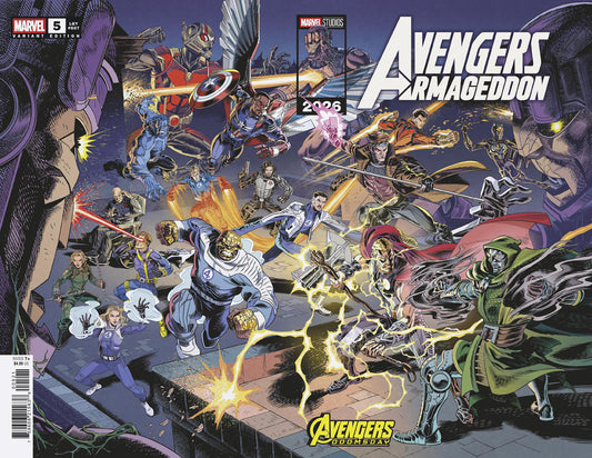 Avengers: Armageddon #5 Leonel Castellani Marvel Studios' Avengers: Doomsday Wraparound Variant