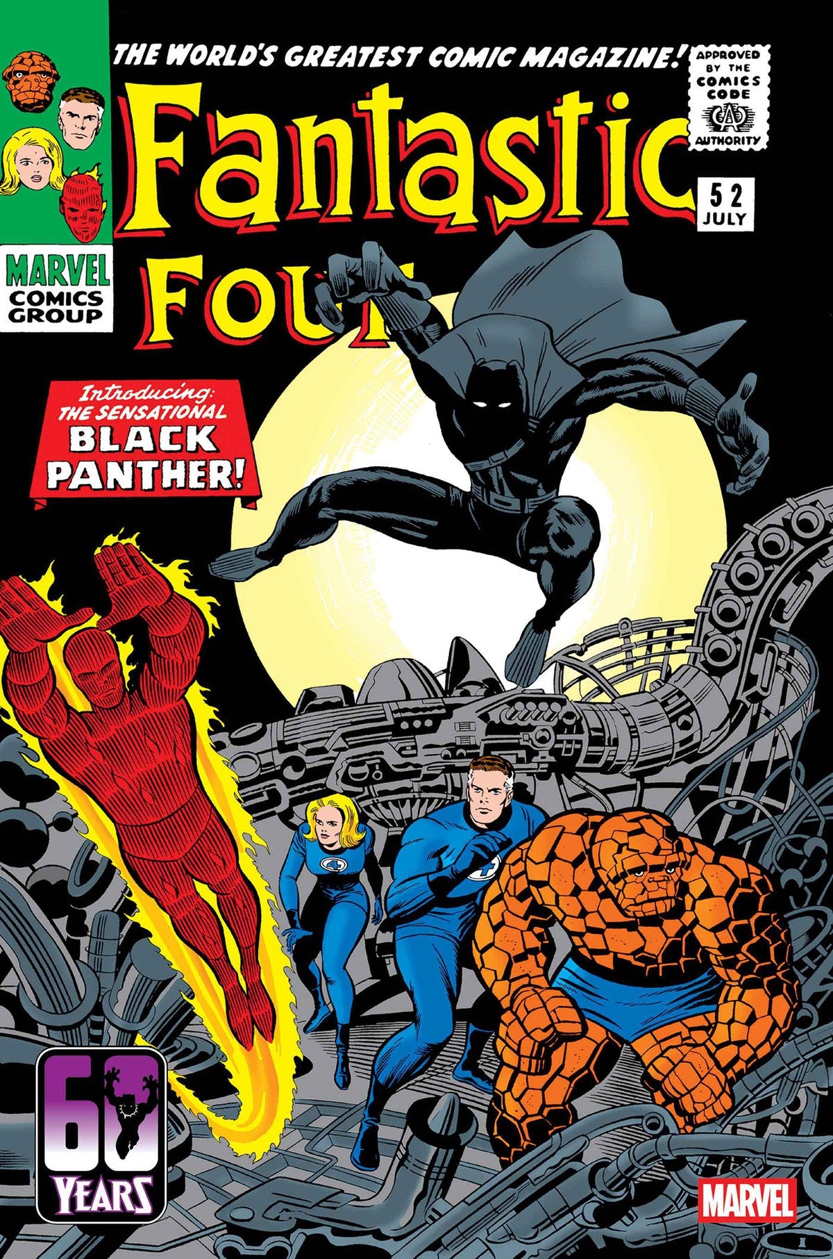 Fantastic Four #52 Facsimile Edition 2026 Foil Variant