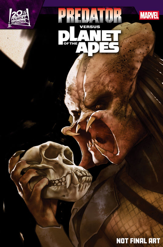 Predator vs. the Planet of the Apes #1 (Ben Oliver Foil Variant)