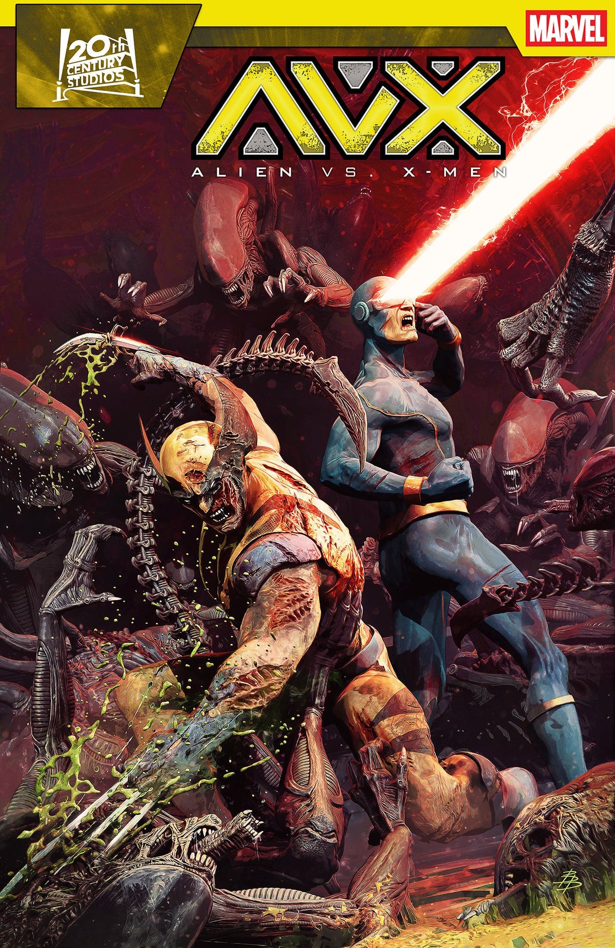 Alien vs. X-Men #1 Björn Barends Variant