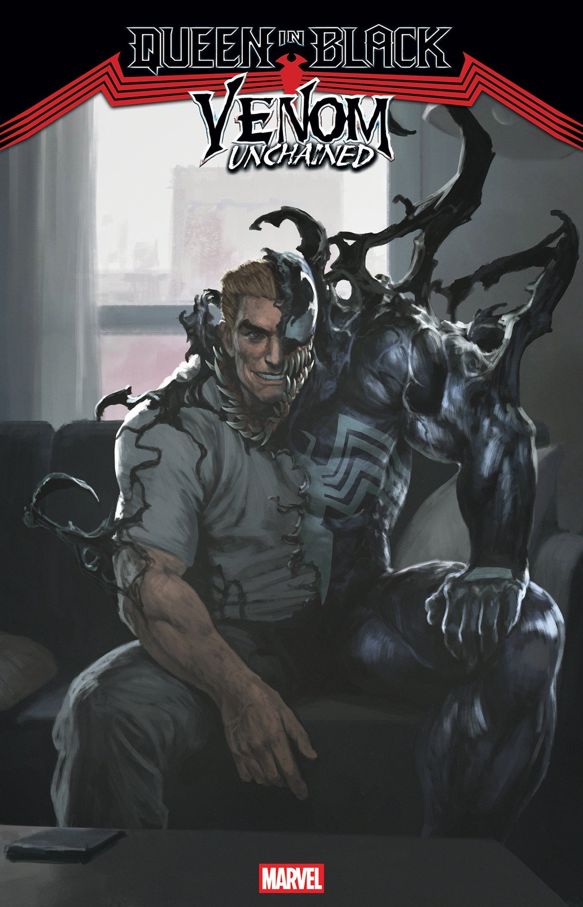 Queen in Black: Venom Unchained #1 (Skan Srisuwan Variant)