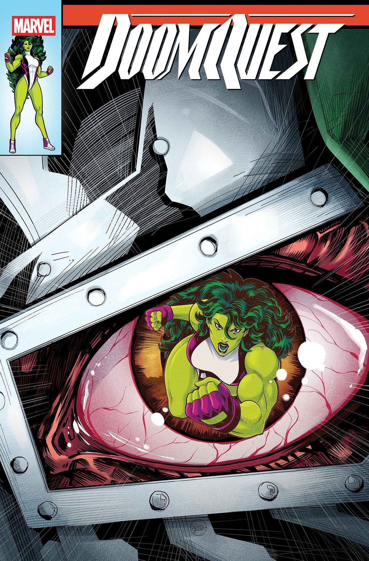Doomquest #2 (Luciano Vecchio Homage Variant)