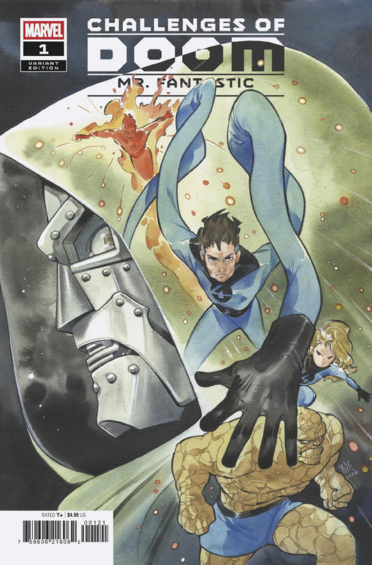 Challenges of Doom: Mr. Fantastic #1 (Peach Momoko Variant)