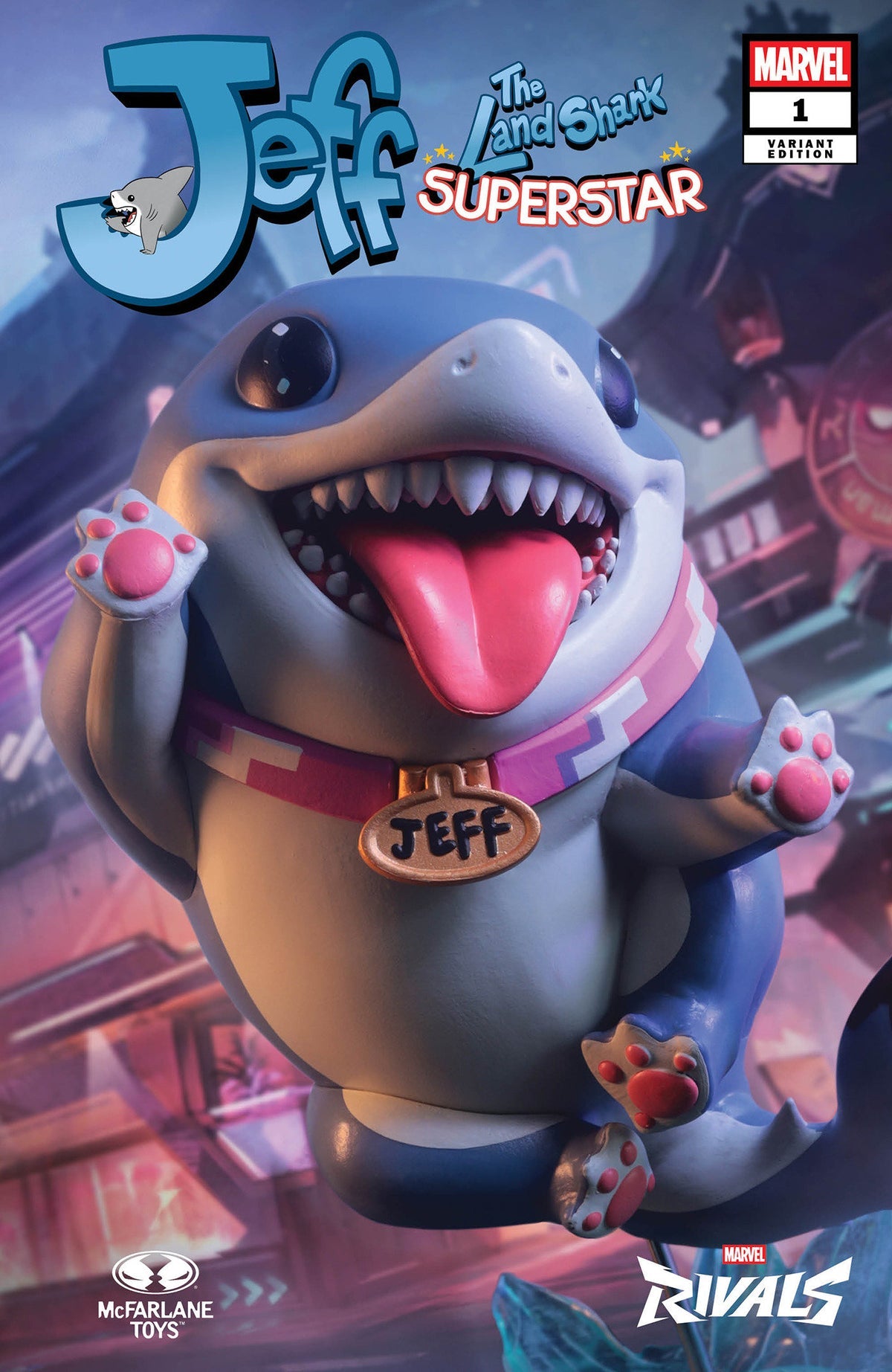 Jeff the Land Shark: Superstar #1 (McFarlane Toys Marvel Rivals Variant)