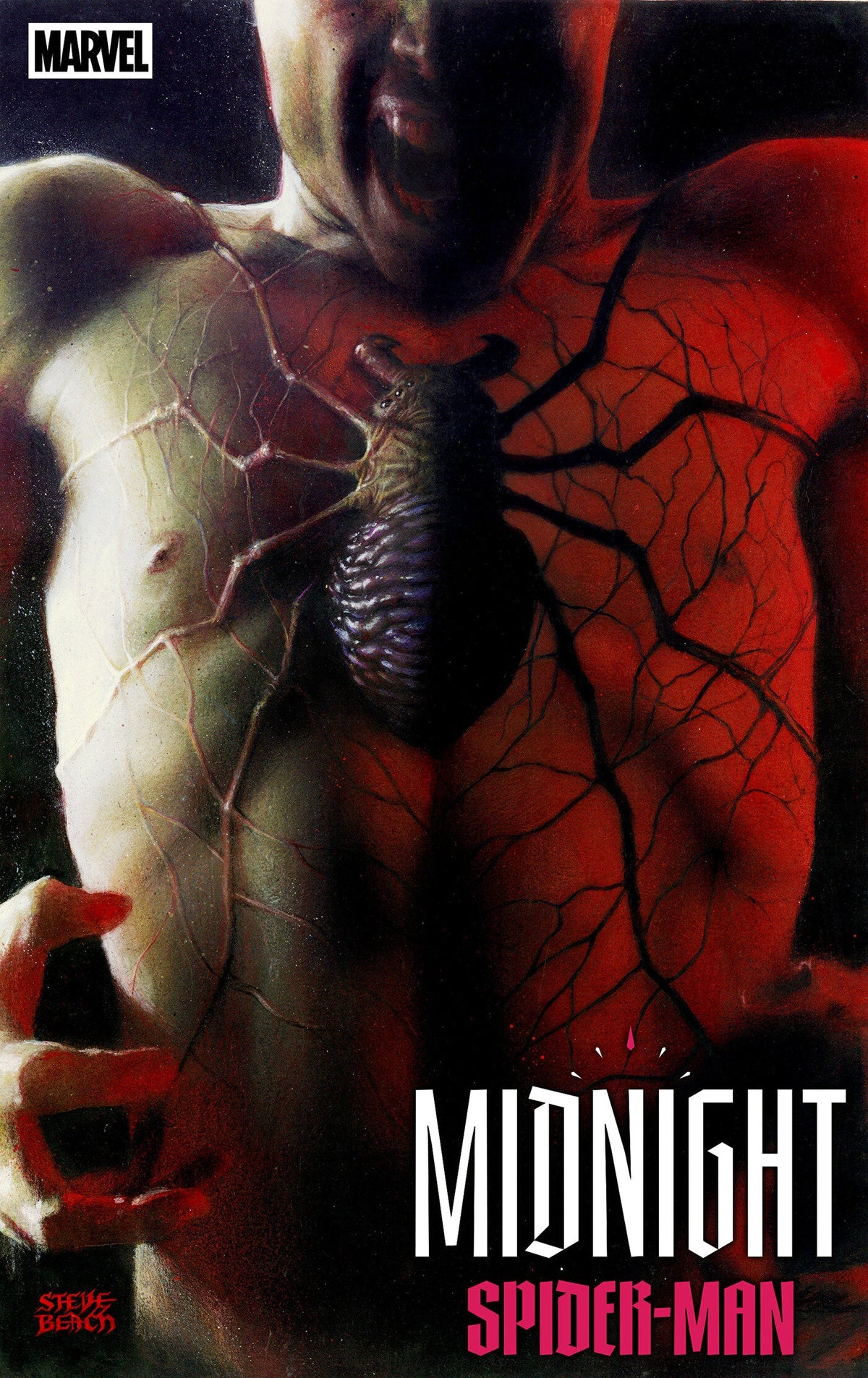 Midnight Spider-Man #1 2nd Printing Steve Beach Uncloaked