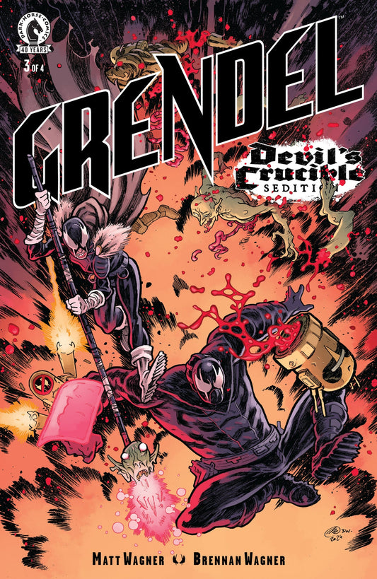 Grendel: Devil's Crucible – Sedition #3 Cover B Márk László Variant