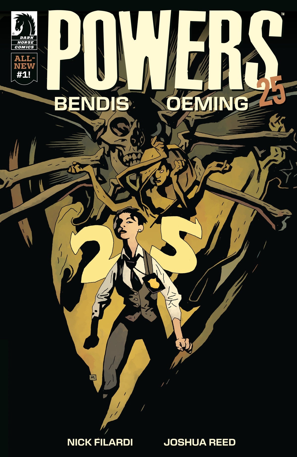 Powers 25 #1 (Mike Mignola Cover)