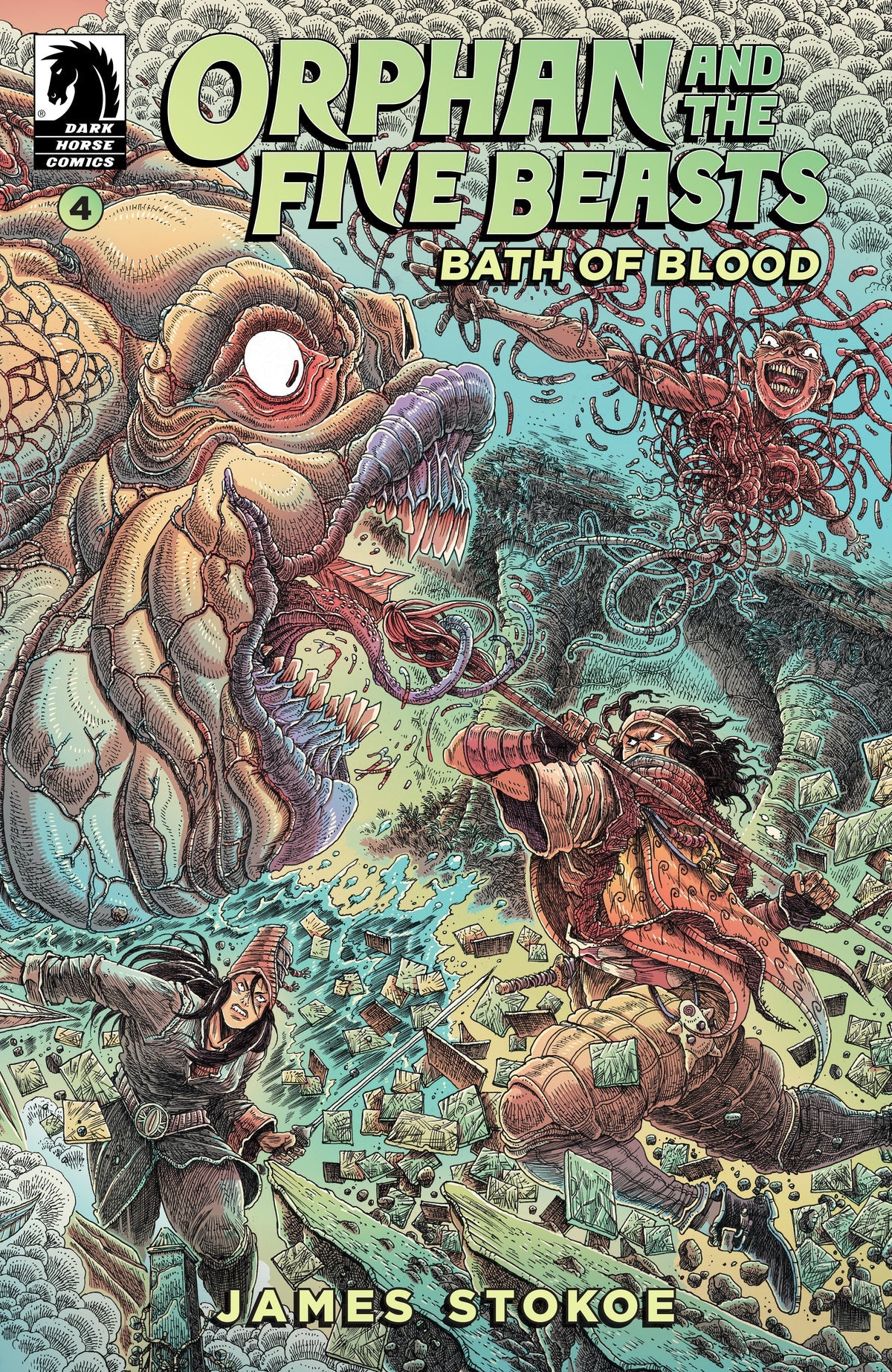 Orphan and the Five Beasts: Bath of Blood #4