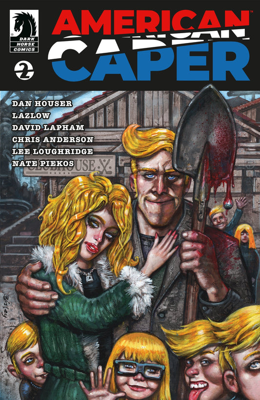 American Caper #2 (Cover B Simon Bisley Variant)