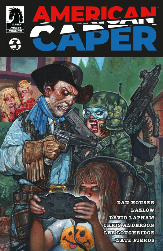 American Caper #3 (Cover B Simon Bisley Variant)