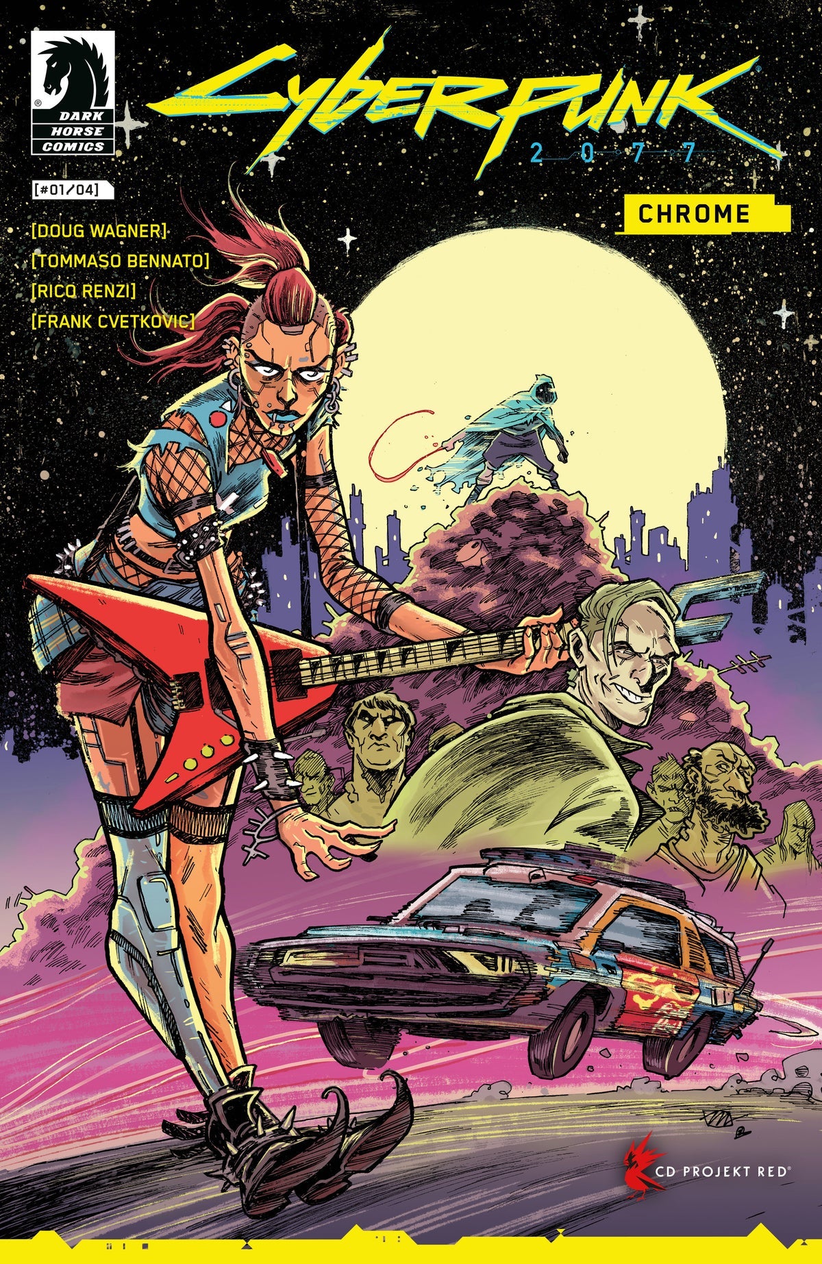 Cyberpunk 2077: Chrome #1 (Cover B Márk László Variant)
