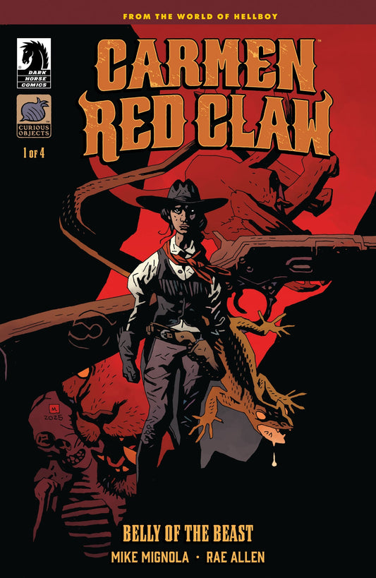 Carmen Red Claw: Belly of the Beast #1 (Cover B Mike Mignola Variant)