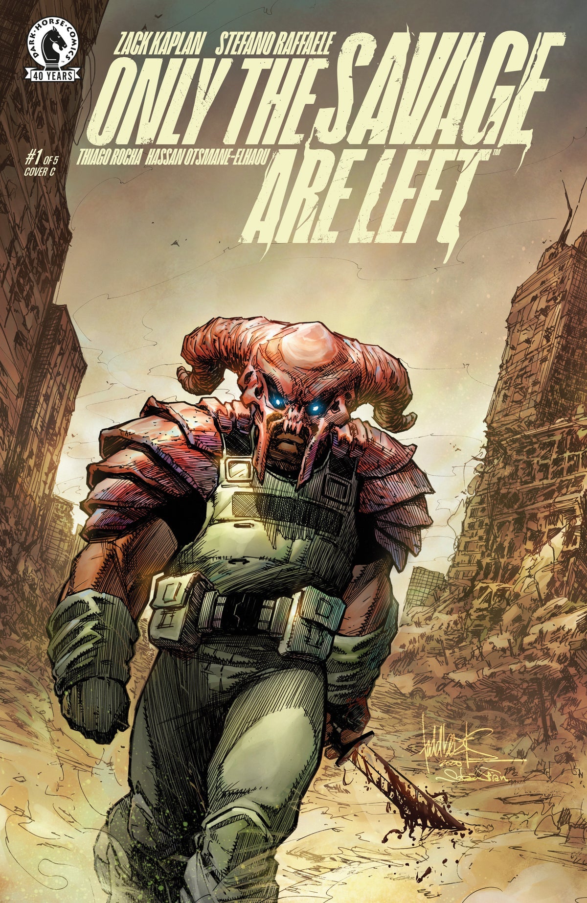 Only the Savage Are Left #1 (Cover C Todd Beats Variant)