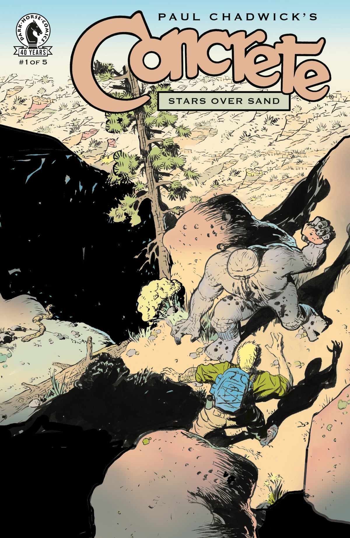 Concrete: Stars Over Sand #1 (Cover B Paul Chadwick Variant)