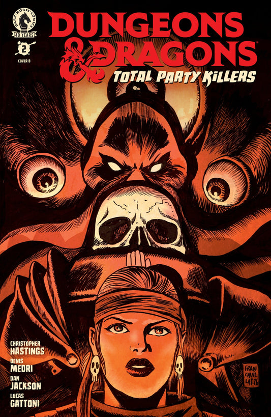 Dungeons & Dragons: Total Party Killers #2 Cover B Francesco Francavilla Variant