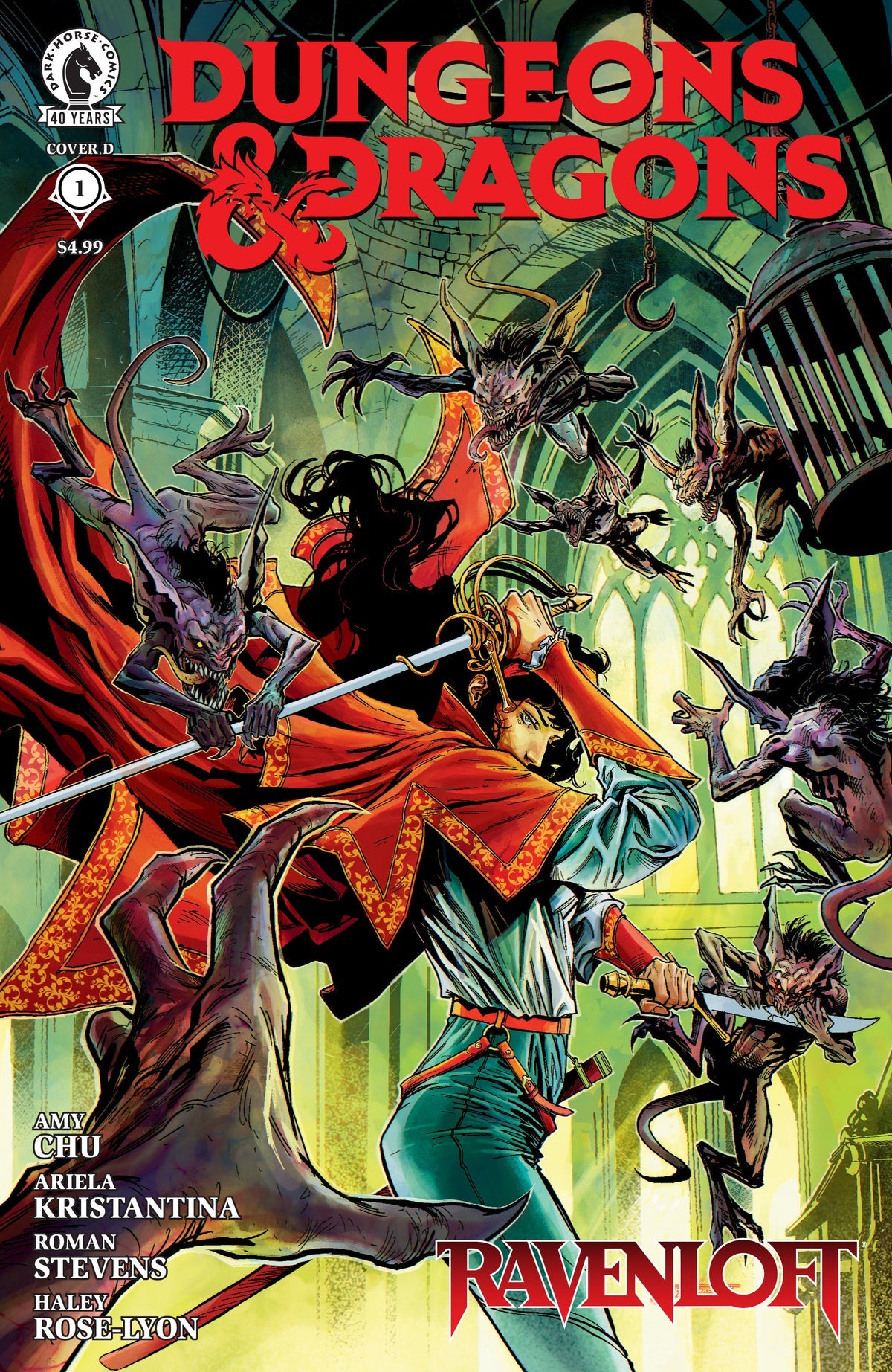Dungeons & Dragons: Ravenloft #1 Cover D Todor Hristov Variant