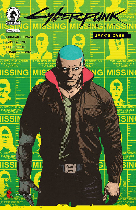 Cyberpunk 2077: Jayk's Case #1 Cover B Jorge Fornés Variant