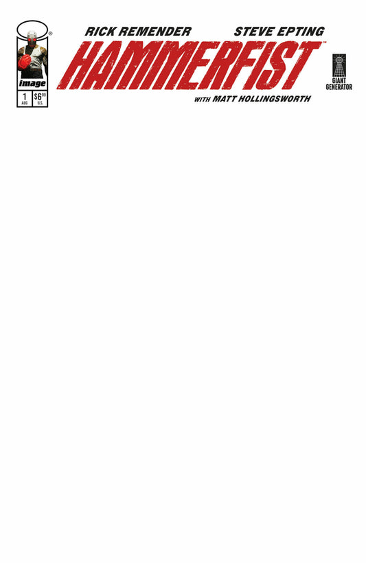 Hammerfist #1 Cover D Blank Variant