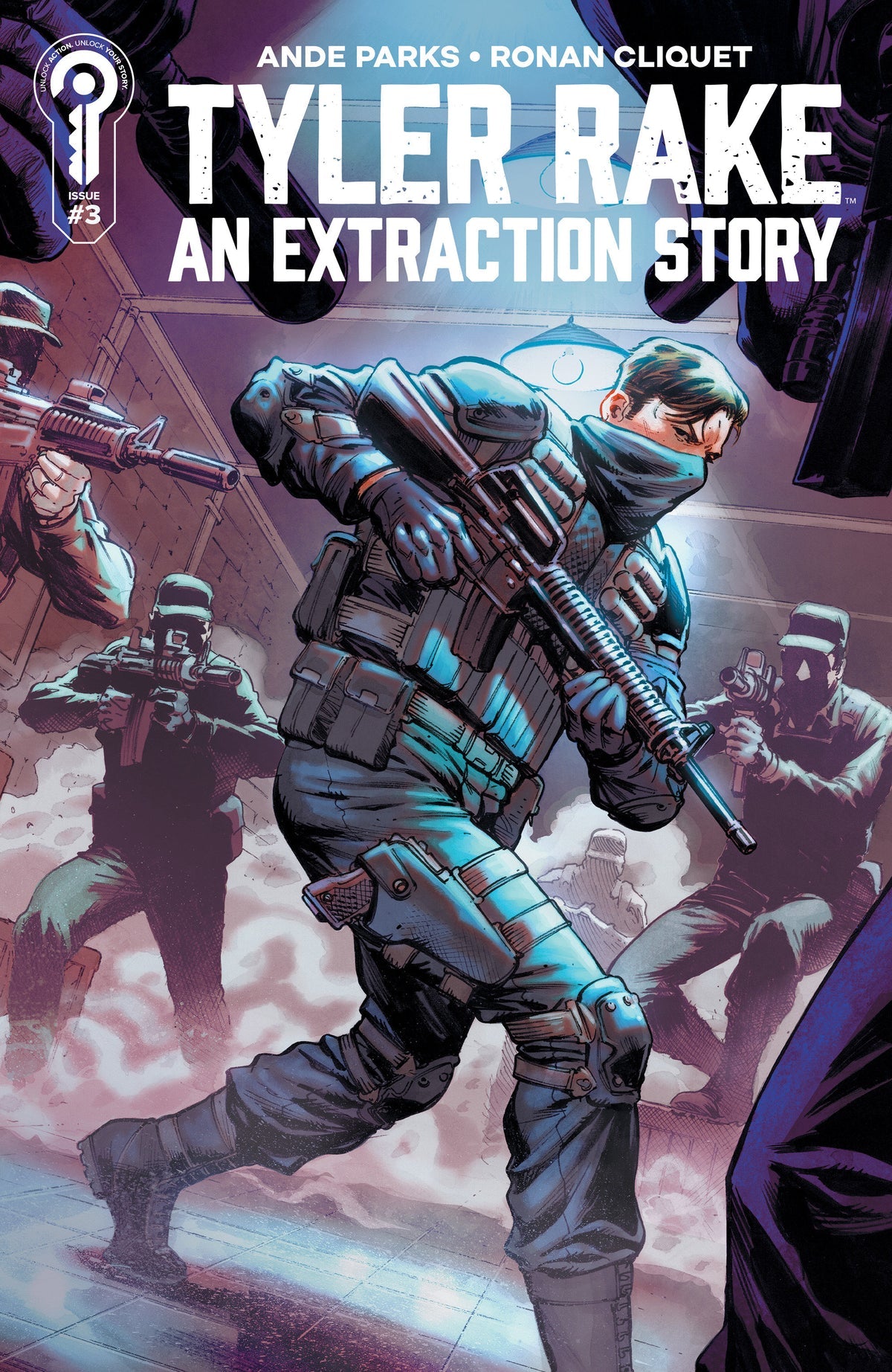 Tyler Rake: An Extraction Story #3 (Cover B Marco Santucci Variant)