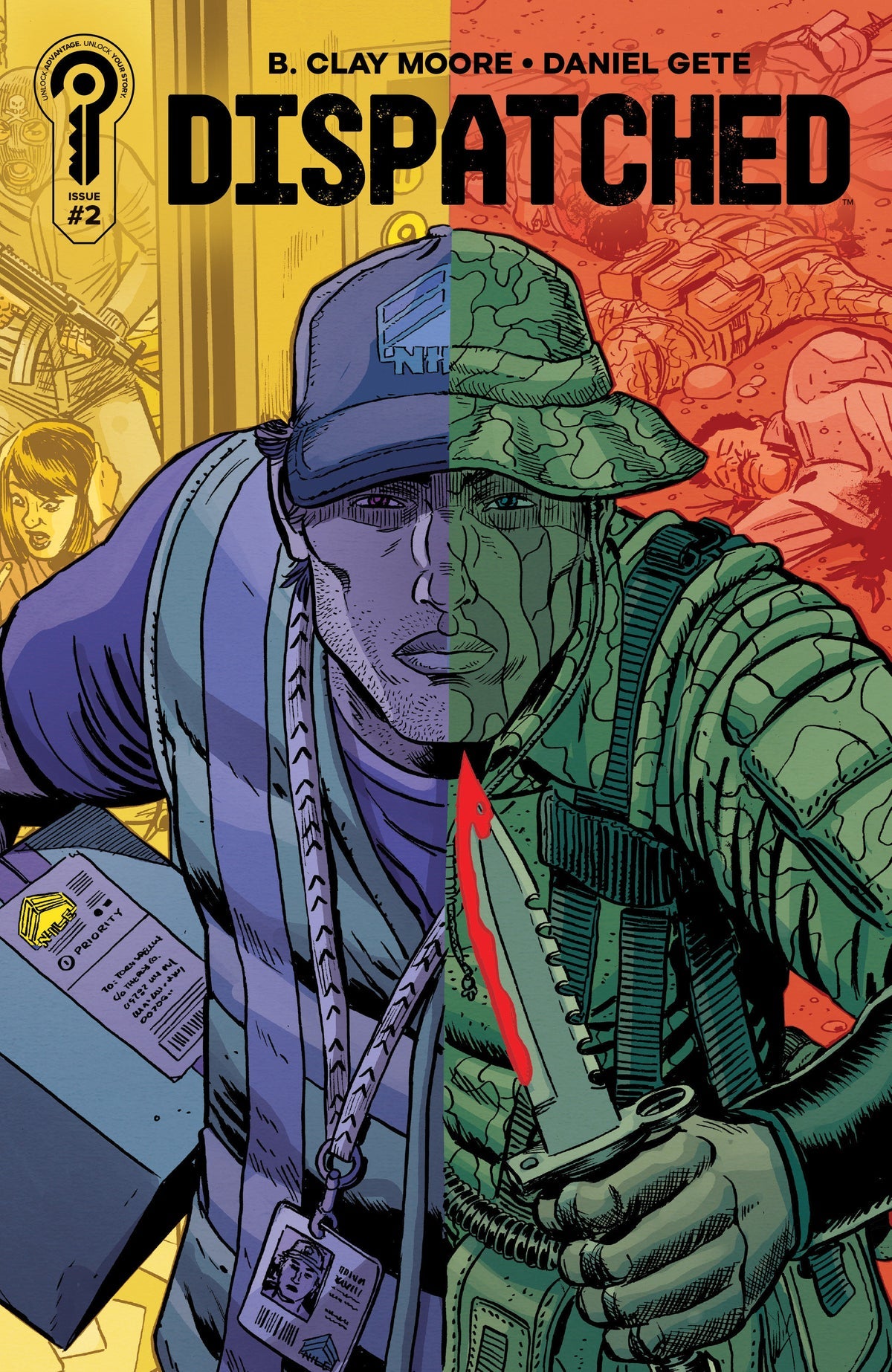 Dispatched #2 Cover B David Lapham Variant