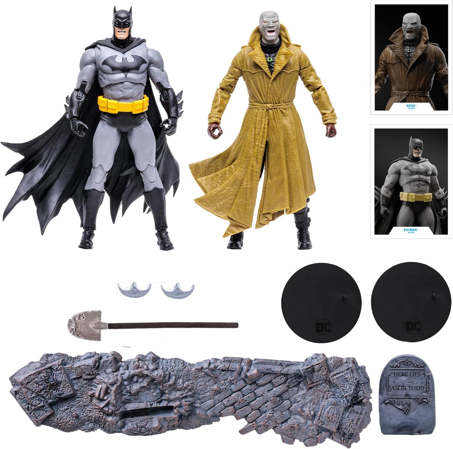 DC Multiverse - 2-Pack - Batman vs Hush