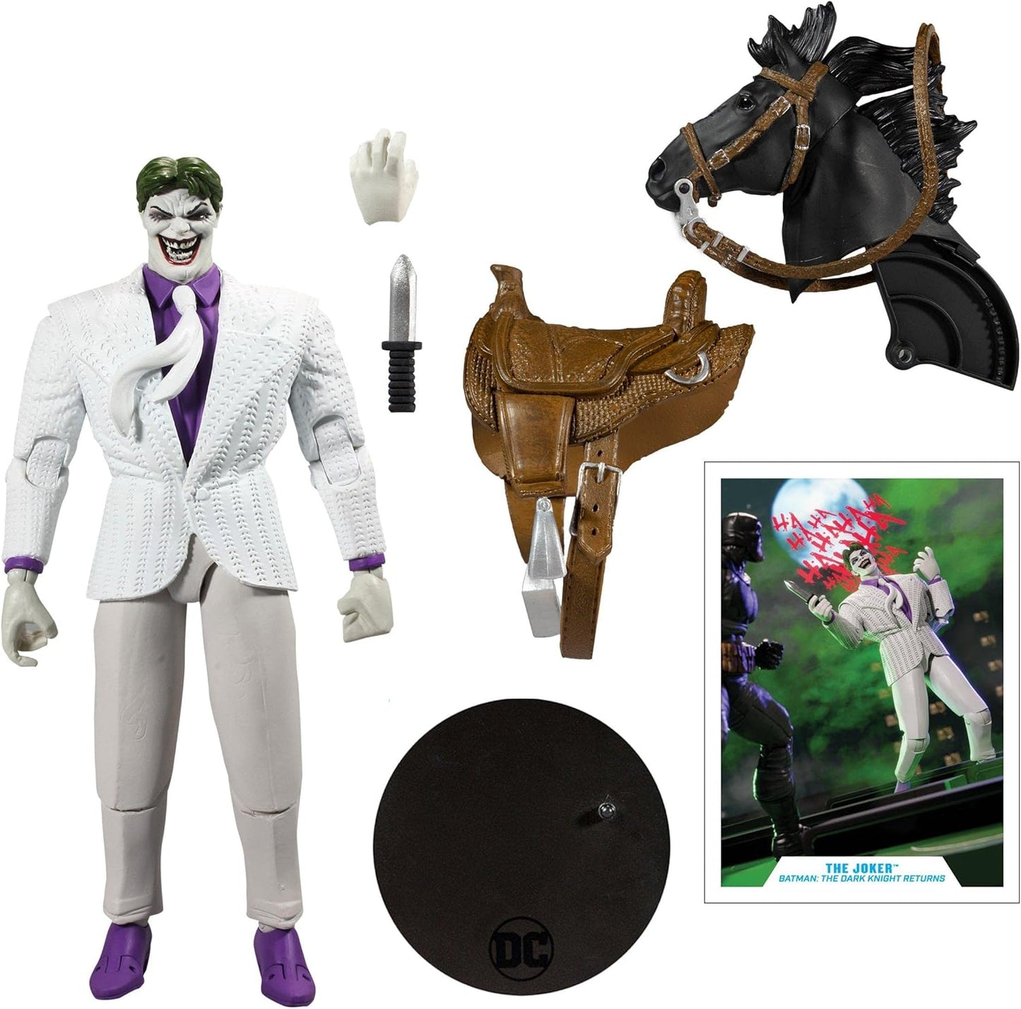 DC BUILD-A 7IN FIG WV6-DARK KNIGHT RETURNS ASST - Joker
