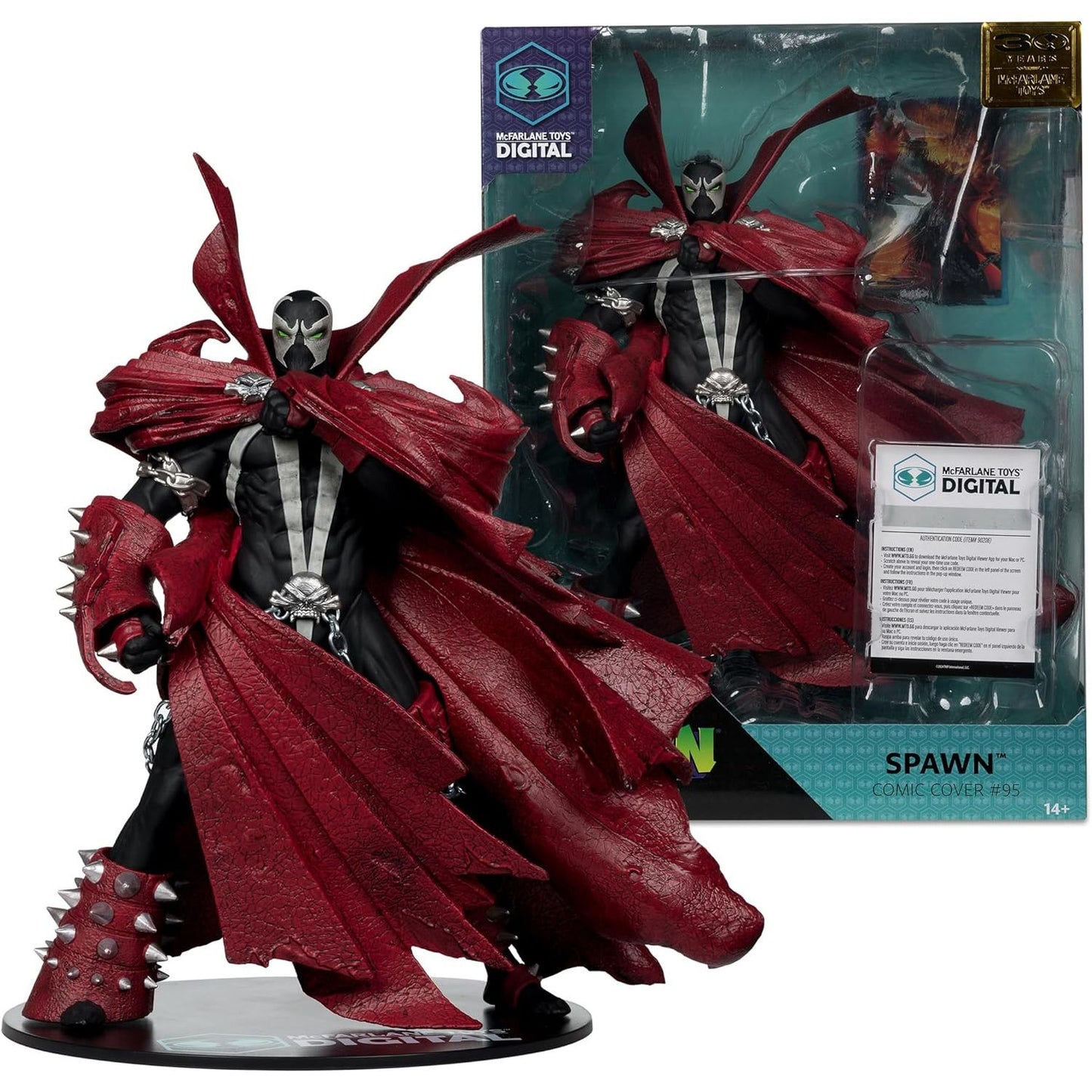 SPAWN - 12" Posed Statue - Spawn #95 (30th Anniversary)