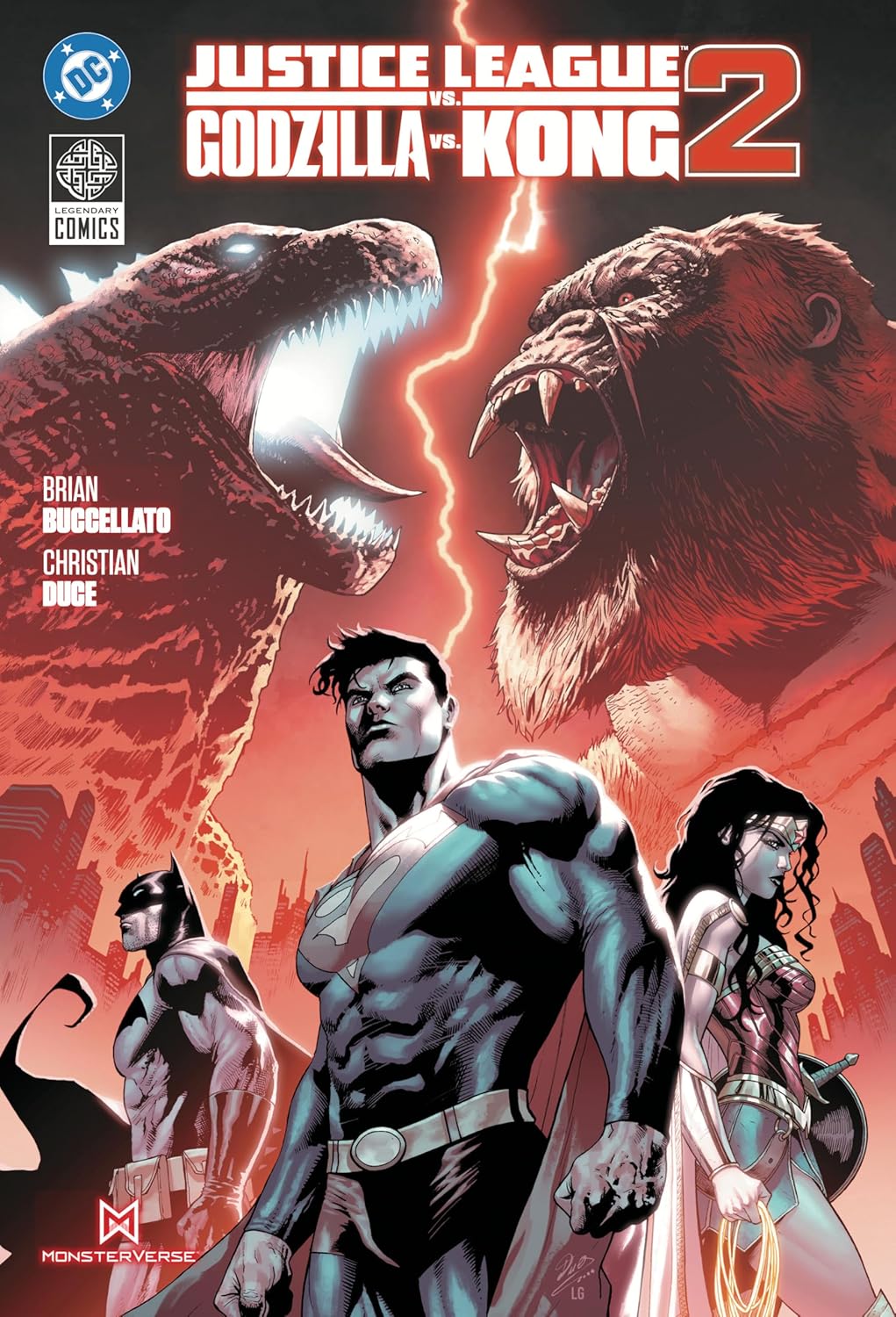 Justice League vs Godzilla vs Kong 2 (Hardcover)
