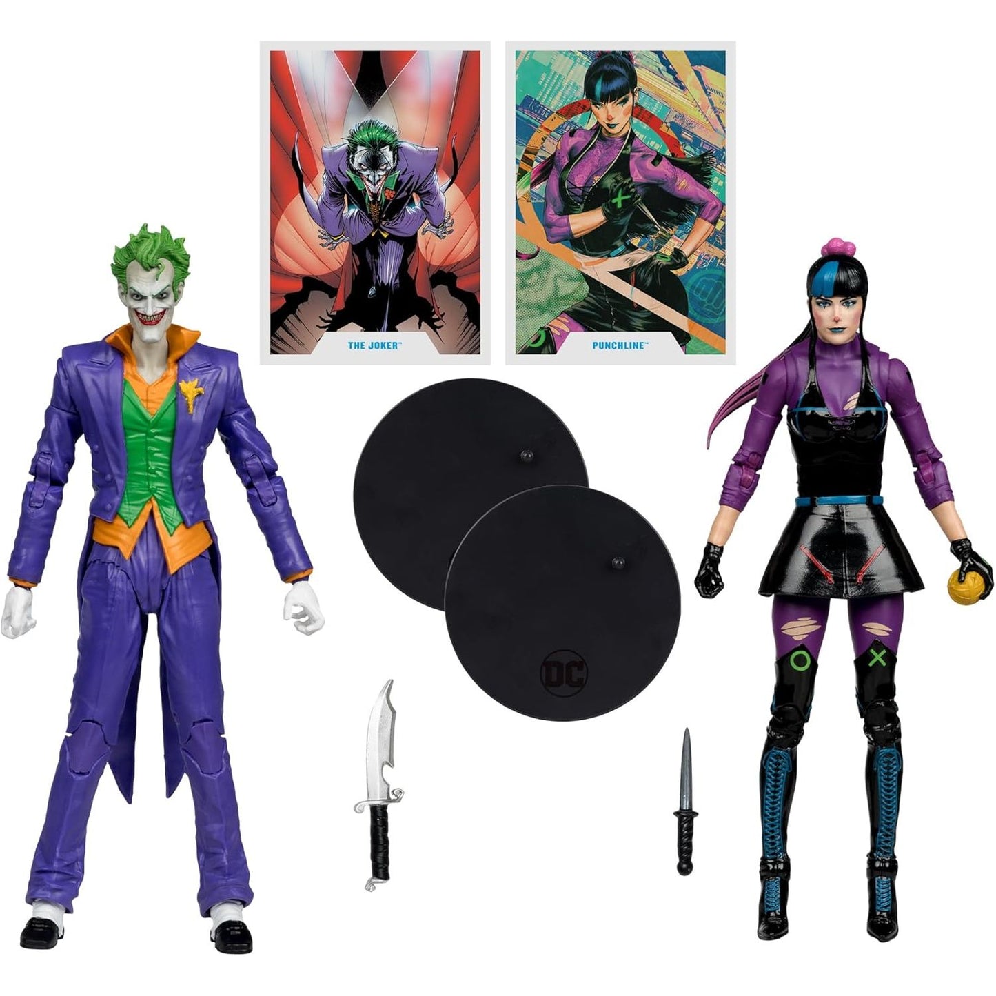 DC Multiverse - 2-Pack - The Joker & Punchline