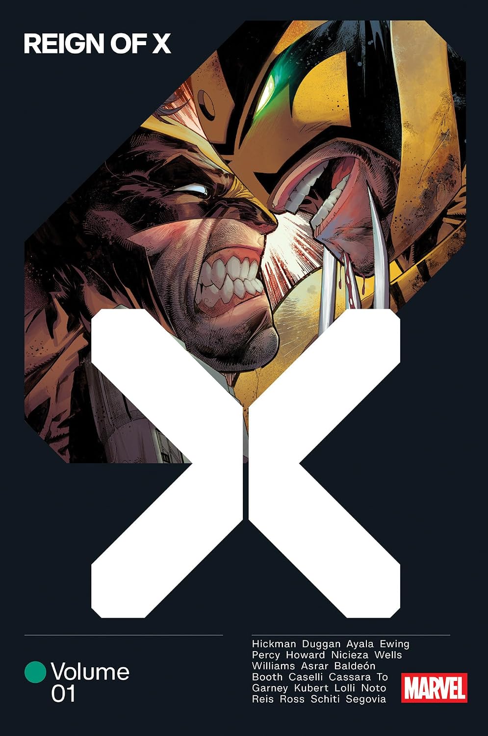 X-Men: Age Of Krakoa - Reign Of X Omnibus Vol. 1 Adam Kubert Cover HC