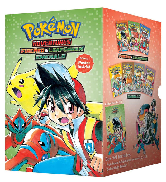 Pokemon Adventures Firered/Leafgreen/Emerald Box Set