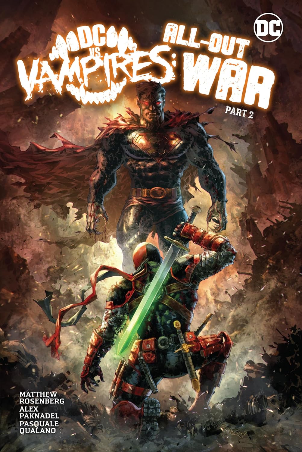 DC vs. Vampires: All-Out War Part 2 HC