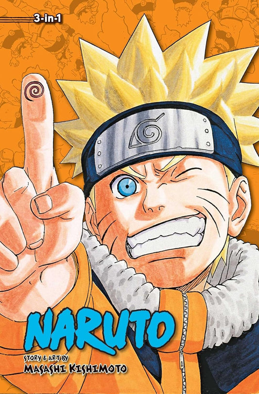 Naruto (3-in-1 Edition) vol. 08