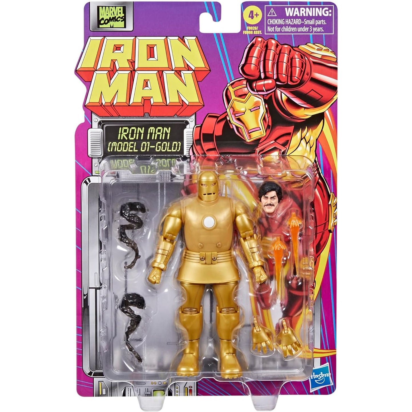 Marvel Legends: Classic Iron Man Series - Iron Man (Model 01-Gold)