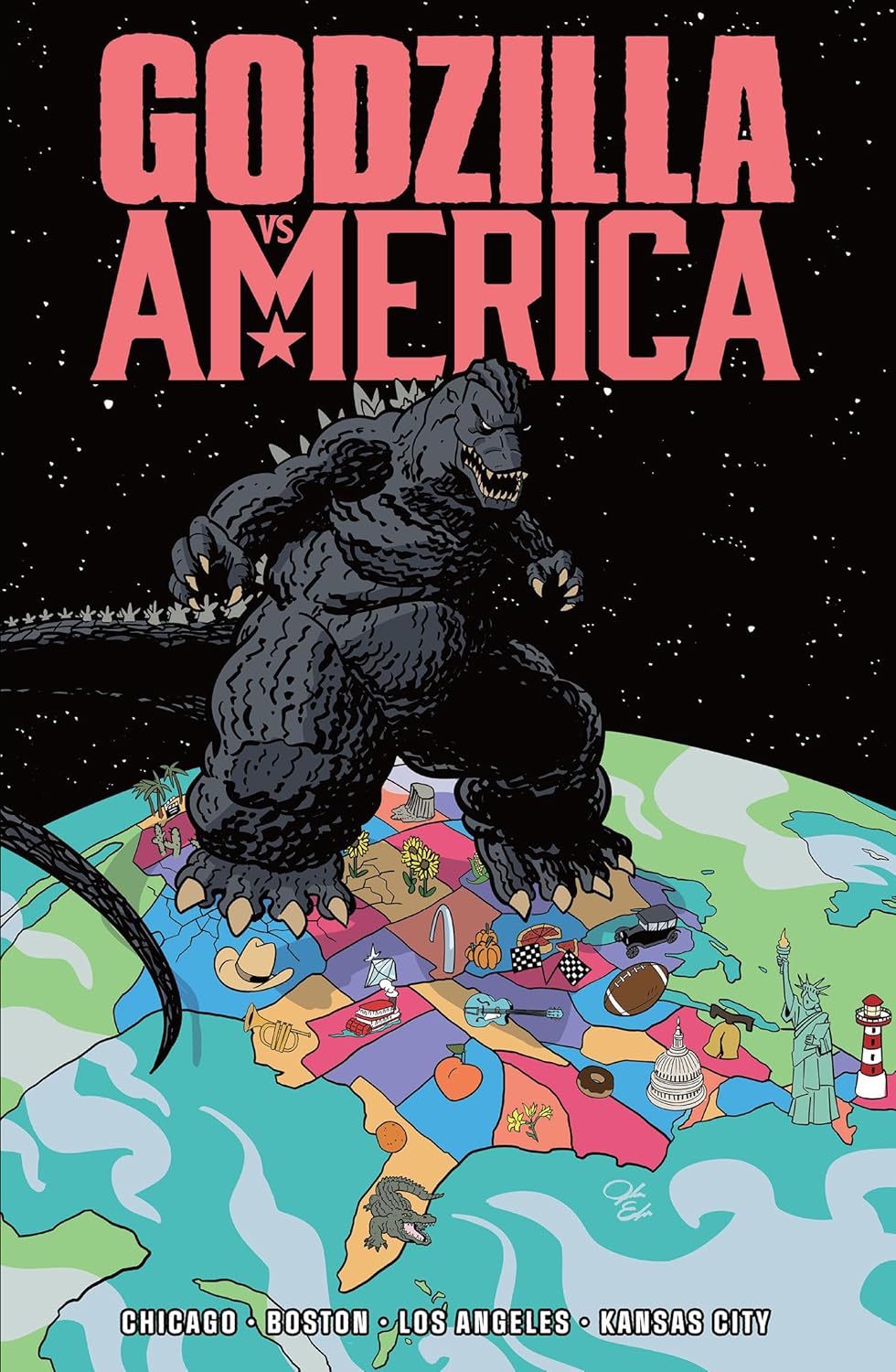 Godzilla Vs. America TP
