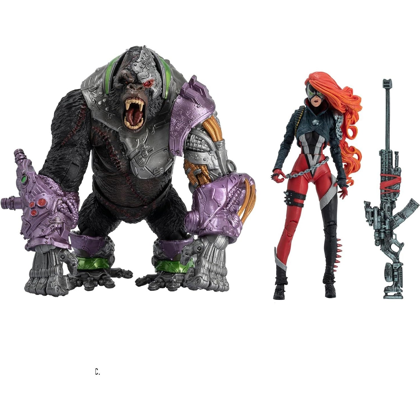 SPAWN - Megafig 2-Pack - She-Spawn & Cygor