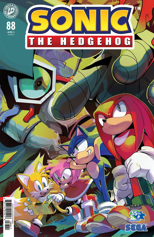 Sonic the Hedgehog #88 (Cover B Elizabeth Richards Variant)