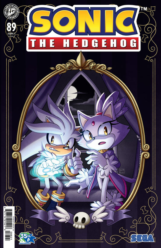 Sonic the Hedgehog #89 Cover B Abigail Oz Variant